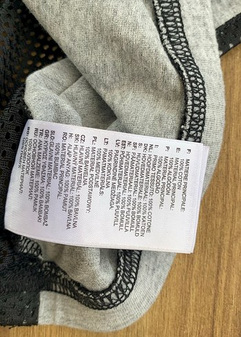 Gri Baskılı Kemerli Crop Atlet - Görsel 7