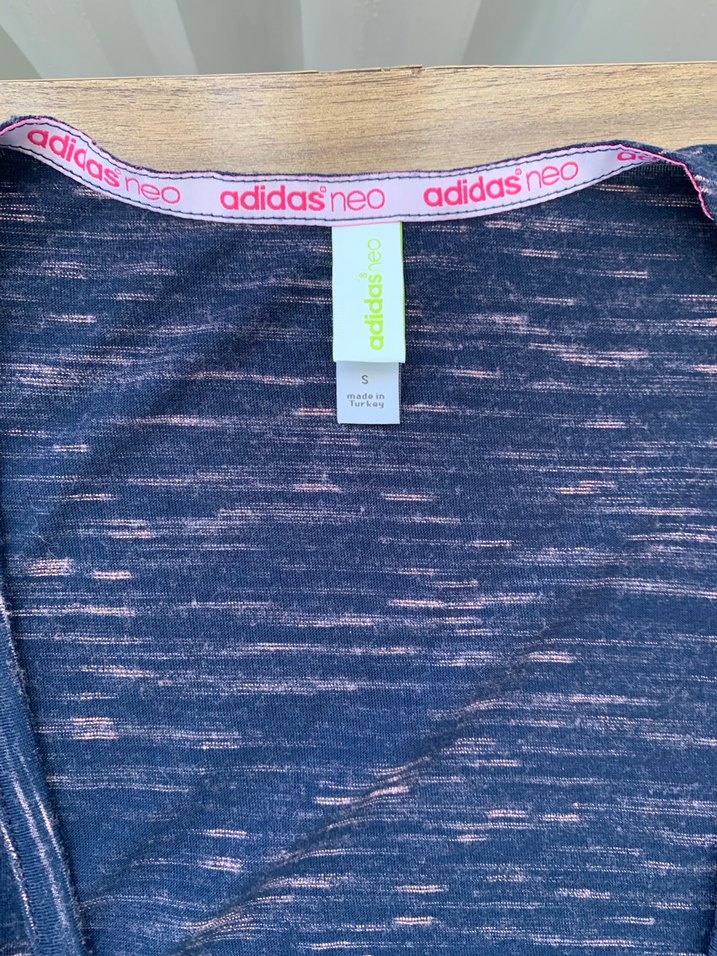 V Yaka Mavi Rahat Kadın Hırka - Görsel 2