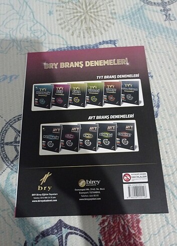  BİREY TYT FİZİK DENEMELERİ