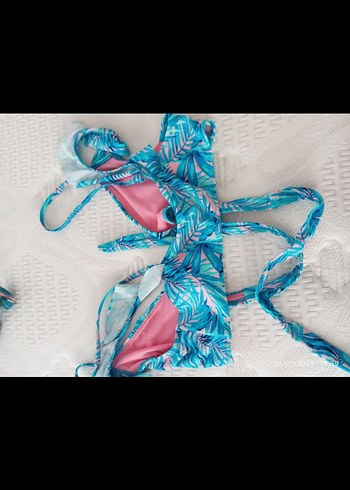 Renkli Bohem Kadın Bikini Takımı - Görsel 2