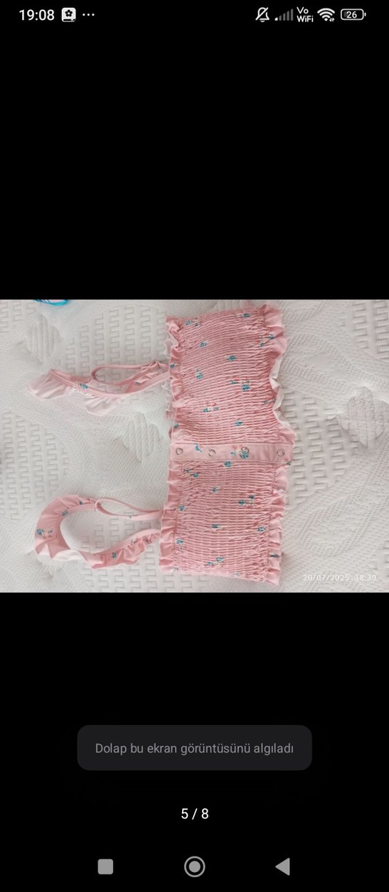 Renkli Bohem Kadın Bikini Takımı - Görsel 5