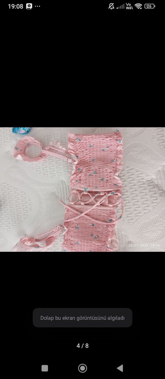 Renkli Bohem Kadın Bikini Takımı - Görsel 4