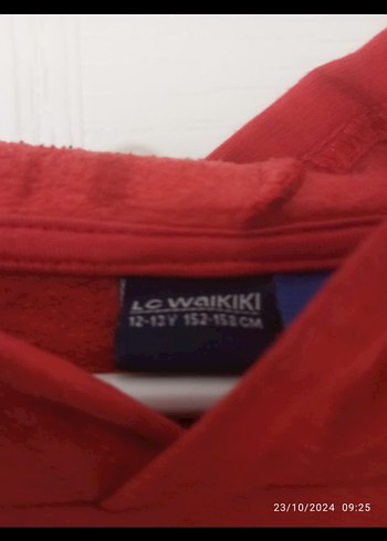 FC Barcelona Baskılı Kırmızı Erkek Sweatshirt - Görsel 2