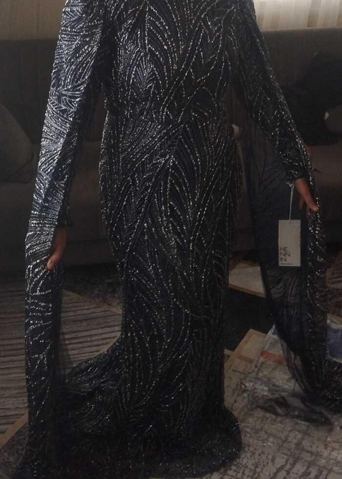 Hennin tesettur abiye - Görsel 4