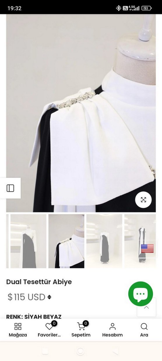 Dual Tesettür Abiye - Görsel 2