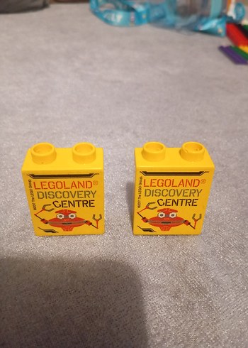 Sarı LEGO® LEGOLAND Discovery Centre Parçaları nadirdir 2 adet - Görsel 2