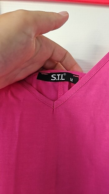 Diğer Askılı pembe elbise 