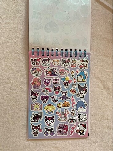  Beden Renk Sanrio stickerlar