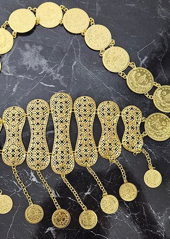 22 AYAR ALTIN KAPLAMA KEMER - Görsel 3