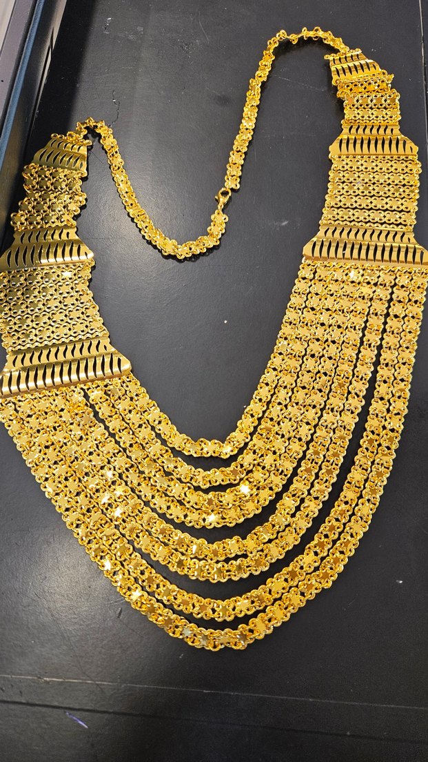 madona 22 ayar altın kaplama - Görsel 4