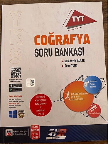 HIZ VE RENK YAYINLARI TYT COĞRAFYA SORU BANKASI