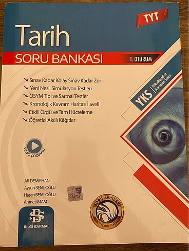 BİLGİ SARMAL YAYINLARI TYT TARİH SORU BANKASI