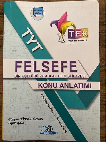  Beden YAYIN DENİZİ TYT FELSEFE VE DİN KÜLTÜRÜ KONU ANLATIMLI EL KİTABI