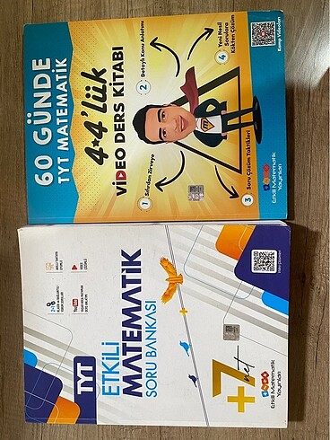 Beden Renk TYT soru bankası ve Yasar Hoca Mathman 4 4 lük video ders kitabı
