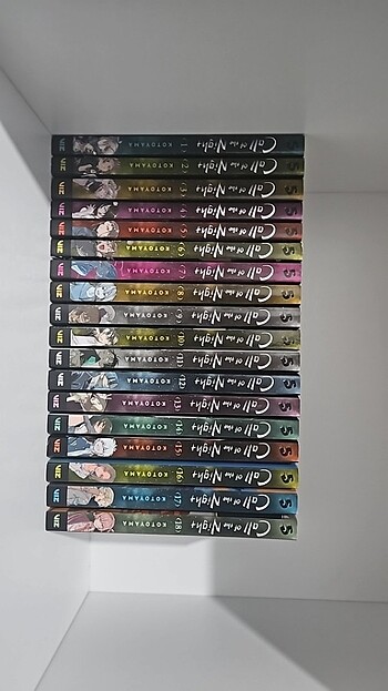 Call of the night 20 Cilt ingilizce manga