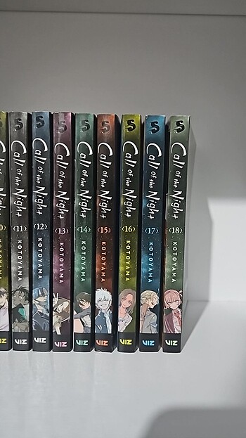 Beden Call of the night 20 Cilt ingilizce manga