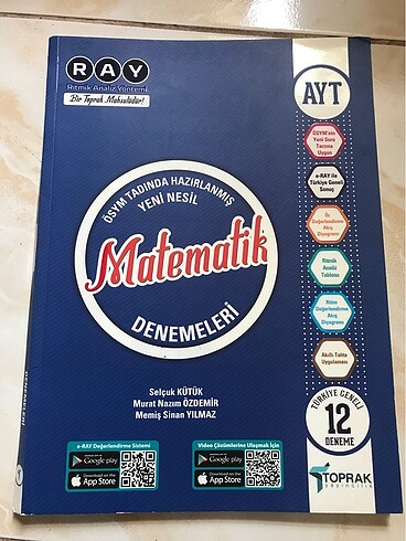 Ayt matematik denemeleri