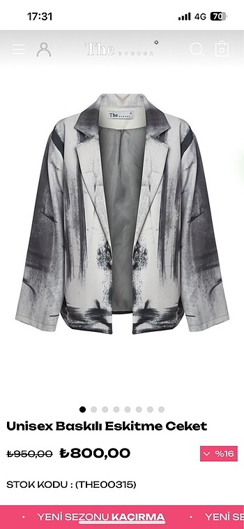 Gülşah blazer ceket