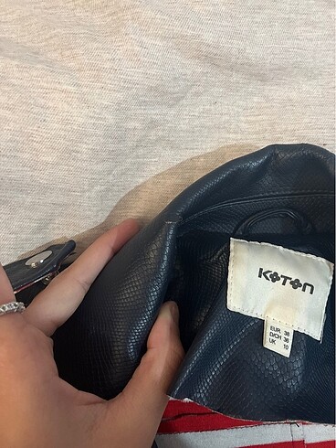 Koton Deri ceket