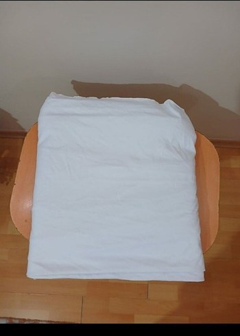 280 cm beyaz pamuklu penye kumaş