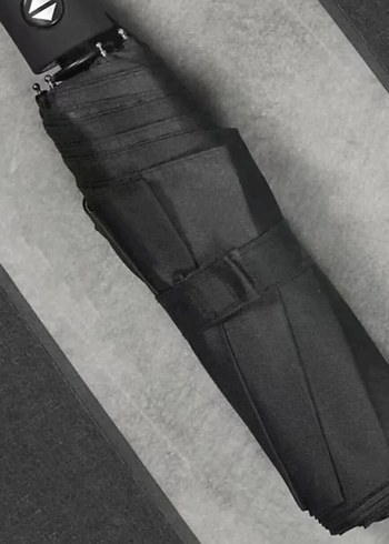 Siyah Pilili Şemsiye SIFIR - Görsel 2