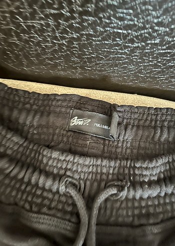 Siyah Rahat Kesim Erkek Eşofman Altı PULL&BEAR - Görsel 3