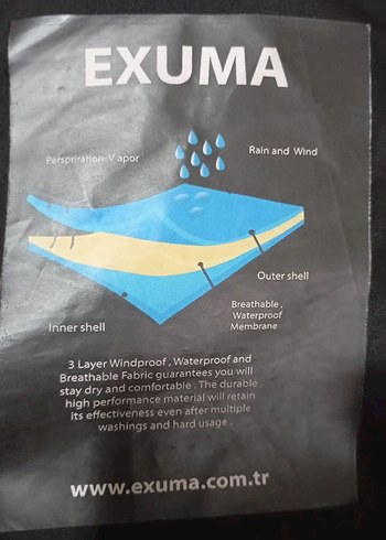 Erkek Siyah Exuma Mont - Görsel 6