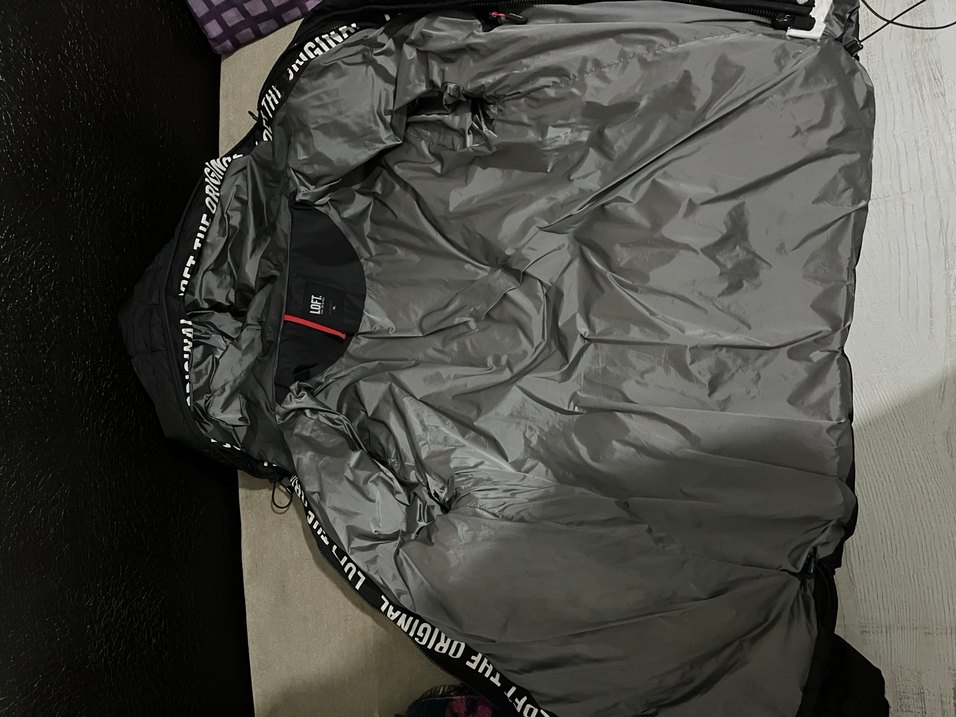 Gri Fermuarlı Erkek Kış Montu LOFT - Görsel 2