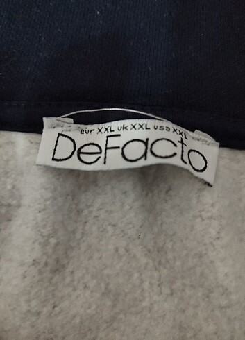 Defacto DeFacto crop fermuarlı dik yaka kalın kumaşli sweatshirt