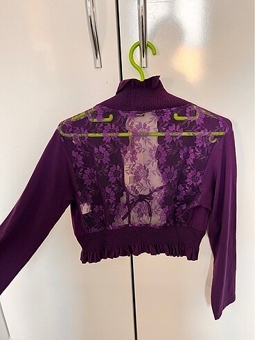 Mavi Jeans Sırtı dantel detaylı bolero