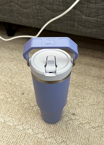 Stanley Mavi Termos Stanley THE ICEflow flıp straw tumbler 0.89 - Görsel 2