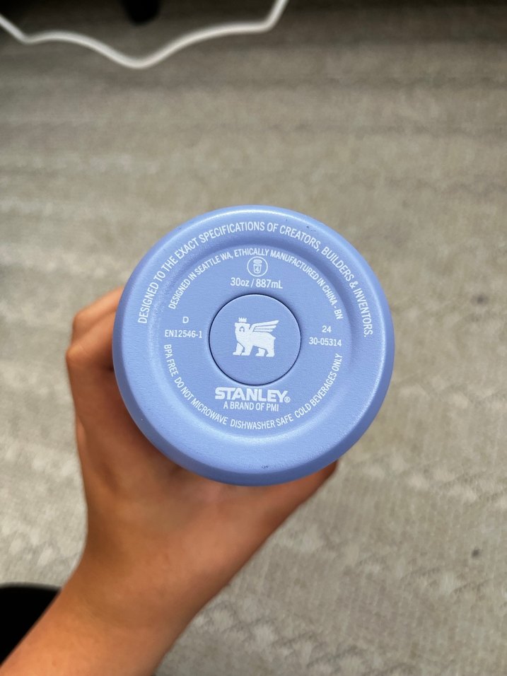 Stanley Mavi Termos Stanley THE ICEflow flıp straw tumbler 0.89 - Görsel 3