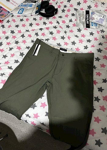 Erkek Haki Normal Boy Pantolon 34 SİZE - Görsel 3