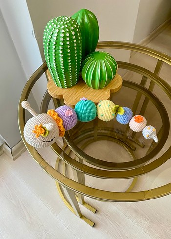 Beden Amigurumı tırtıl çıngırak