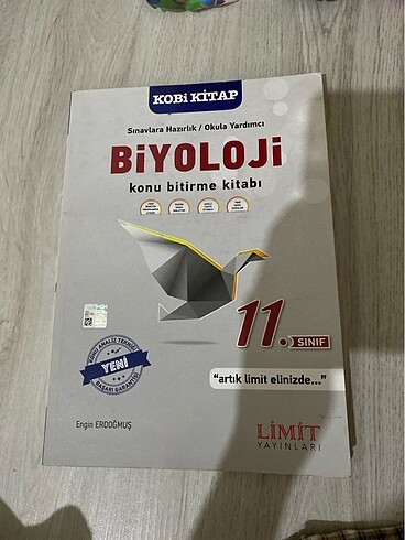 11.Sınıf Biyoloji Soru Bankası Konu Bitirme Kitabı