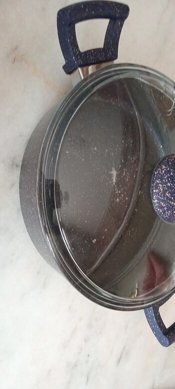  Beden lacivert Renk Karnıyarık tenceresi granit 26 cm