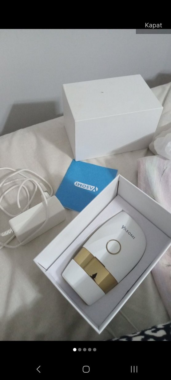 Beyaz Lazer Epilasyon Cihazı Yasomi - Görsel 2