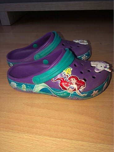 28 Beden mor Renk Crocs orijinal çocuk terlik