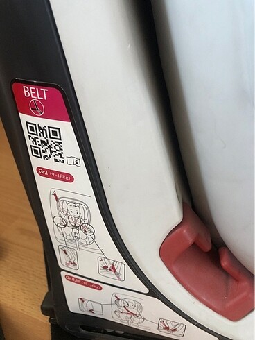 9- 36 kg Beden Chicco araba koltuğu