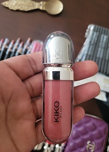  Beden pembe Renk Kiko gloss