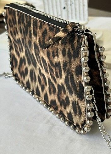Zara Zara model leopar canta 