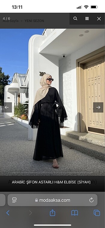 moda aksa elbise