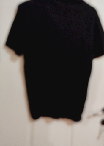 Nakışlı Siyah Erkek Polo Tişört - Görsel 2