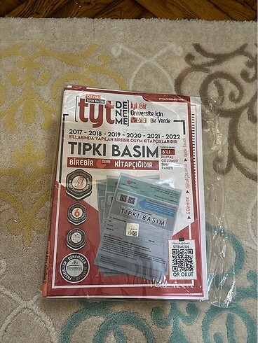 Birebir sınav kitapçıkları