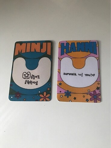 Diğer Minji hanni pc set