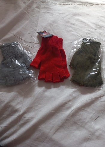 unisex yarım eldiven - Görsel 4