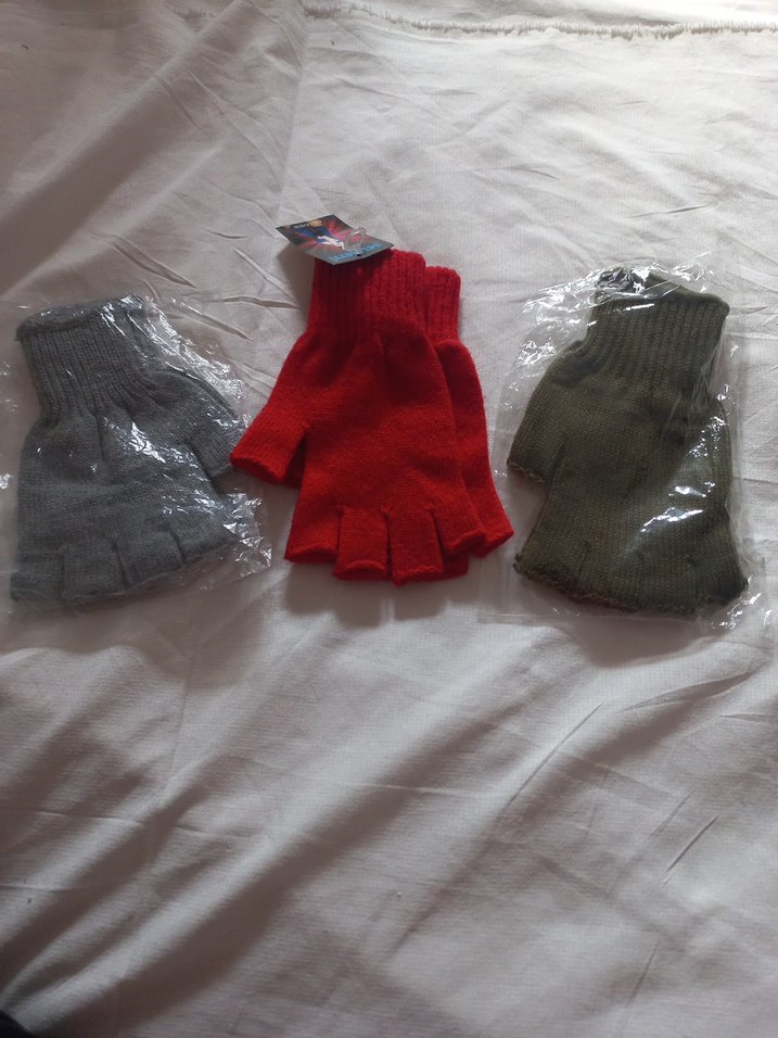 unisex yarım eldiven - Görsel 4