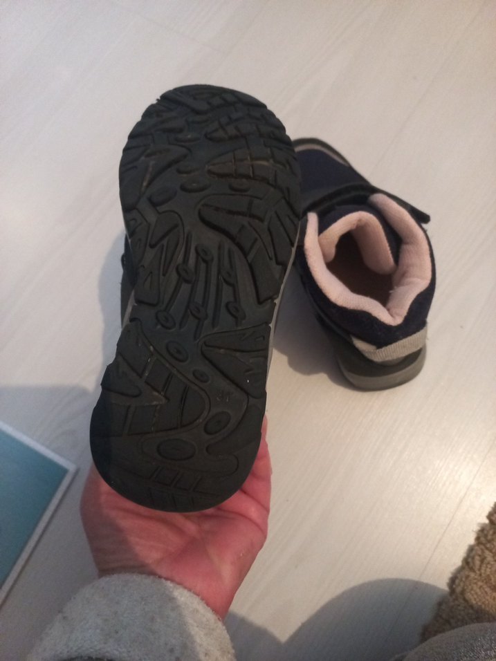 Kız Çocuk Cırt Cırtlı Kauçuk Bot - Görsel 4