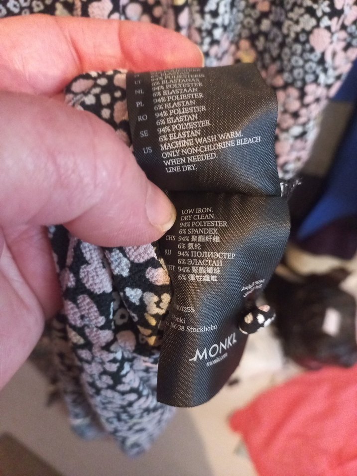 MONKİ MARKA Uzun Bohem Renkli Fırfırlı hamile Elbise - Görsel 4