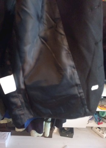 Erkek Siyah Düğmeli Kolsuz Yelek - Görsel 4